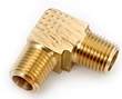 ANDERSON BRASS FITTING<BR>3/8" NPT MALE ELBOW